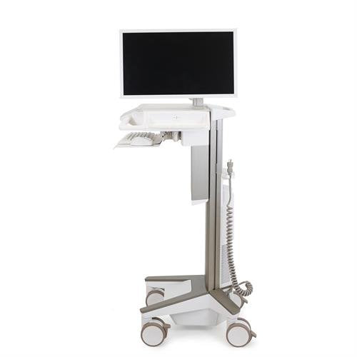 Ergotron CareFit Pro IT-/Medizin-Fahrwagen – elektrisch höhenverstellbar