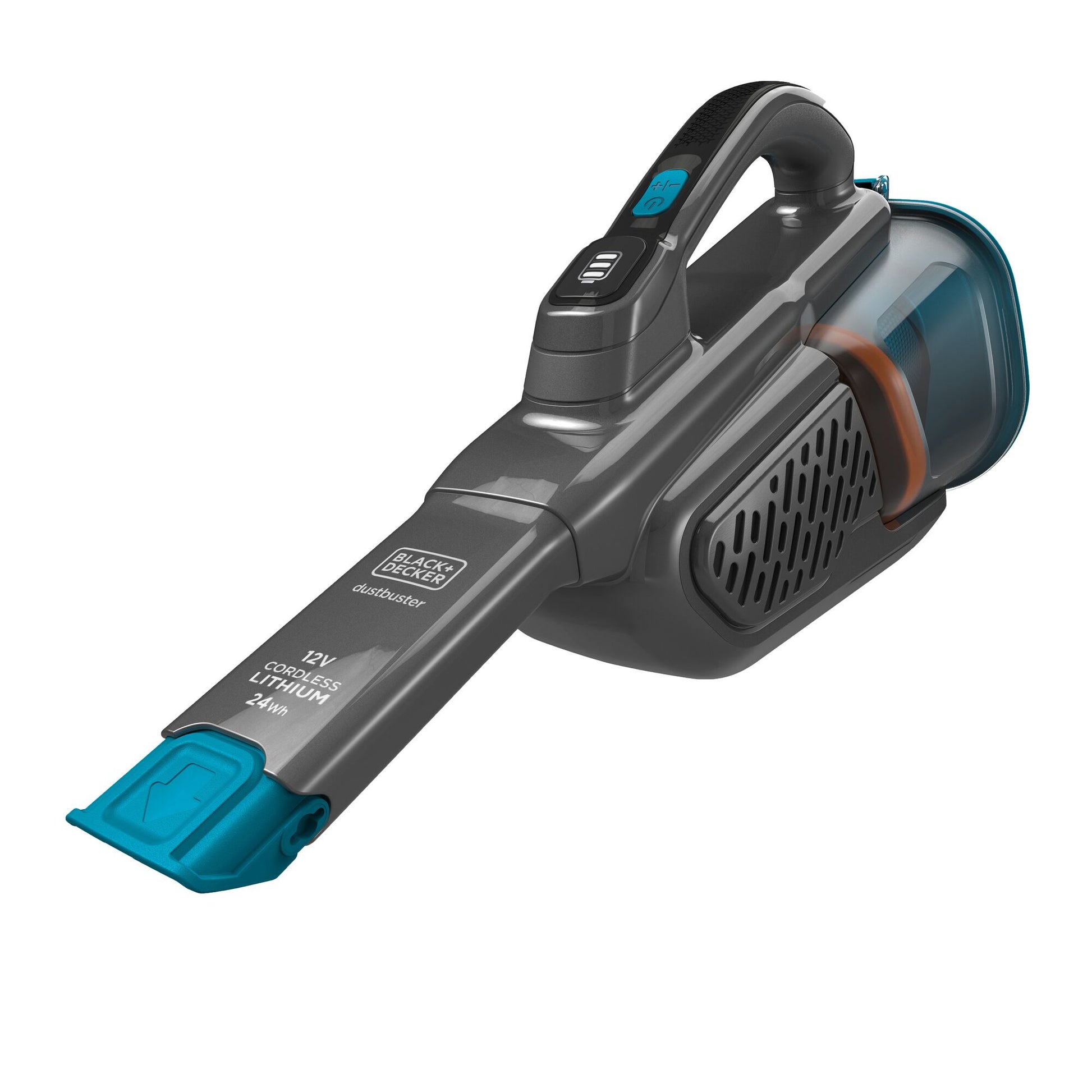 Black & Decker BLACK+DECKER Handstaubsauger – 0,7 l, Akkubetrieb, 2 Stufen, 12 V
