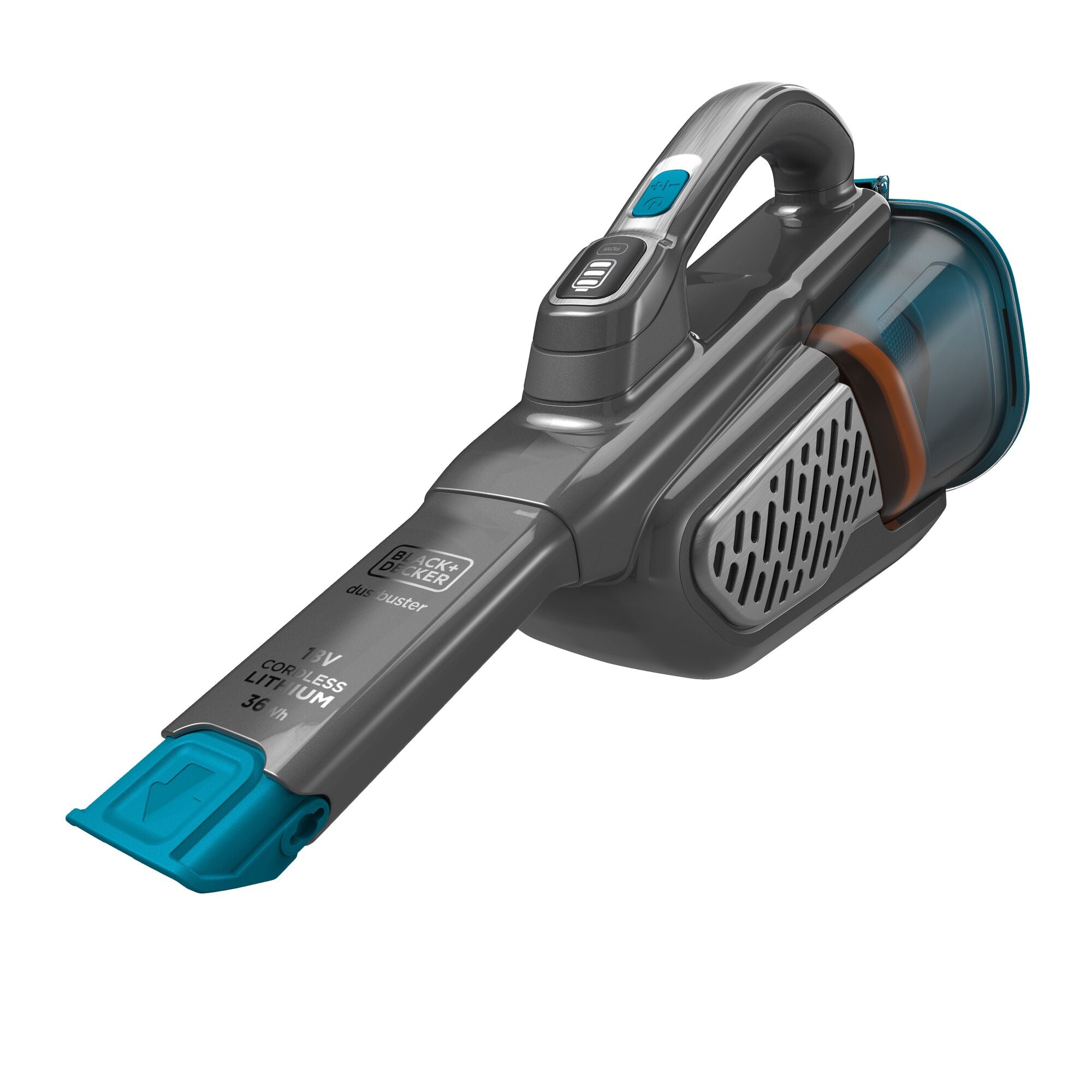 Black & Decker BLACK+DECKER Akkustaubsauger – 2000 mAh, 0,7 l, Akkubetrieb, 2 Stufen