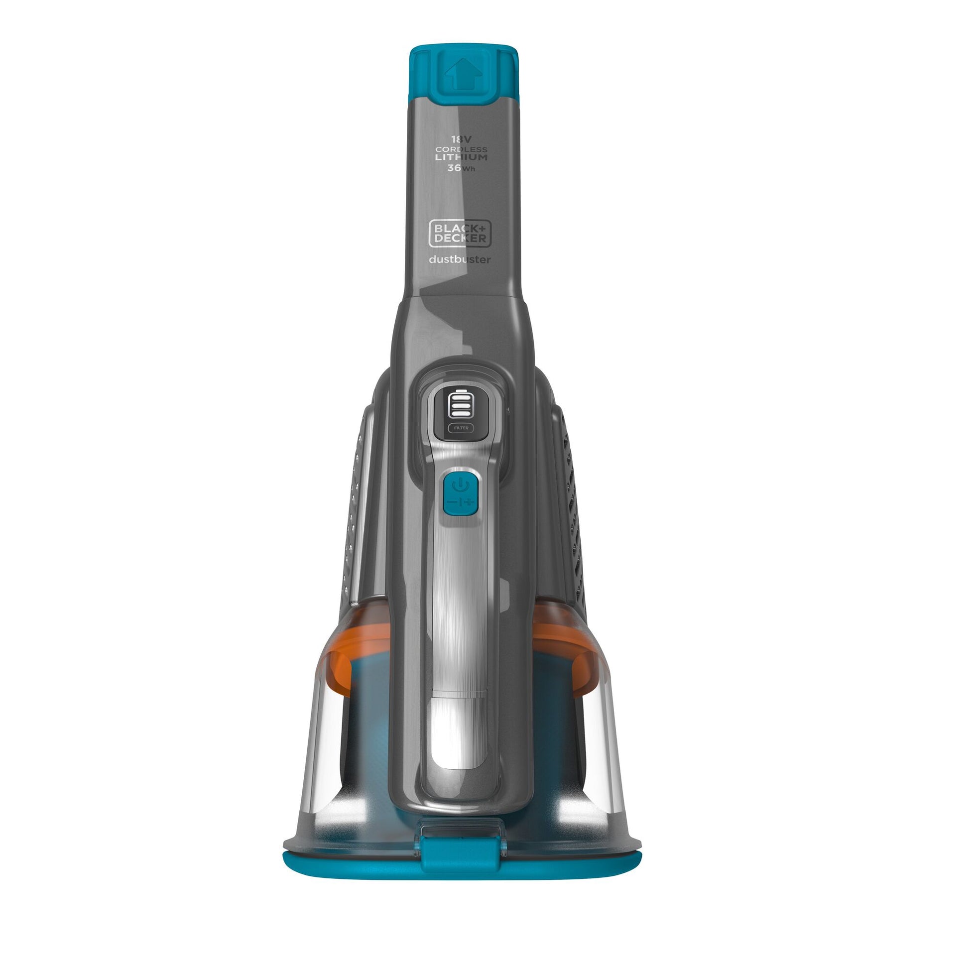 Black & Decker BLACK+DECKER Akkustaubsauger – 2000 mAh, 0,7 l, Akkubetrieb, 2 Stufen