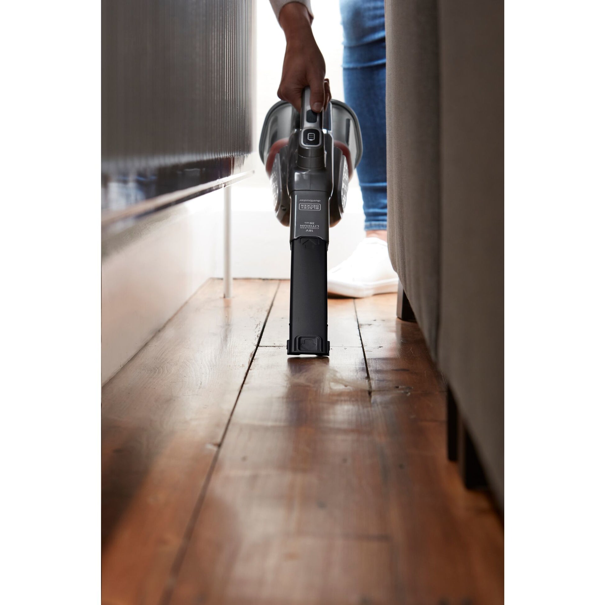 Black & Decker BLACK+DECKER Handstaubsauger JF – 2000 mAh, 0,7 l, Akkubetrieb, 2 Stufen