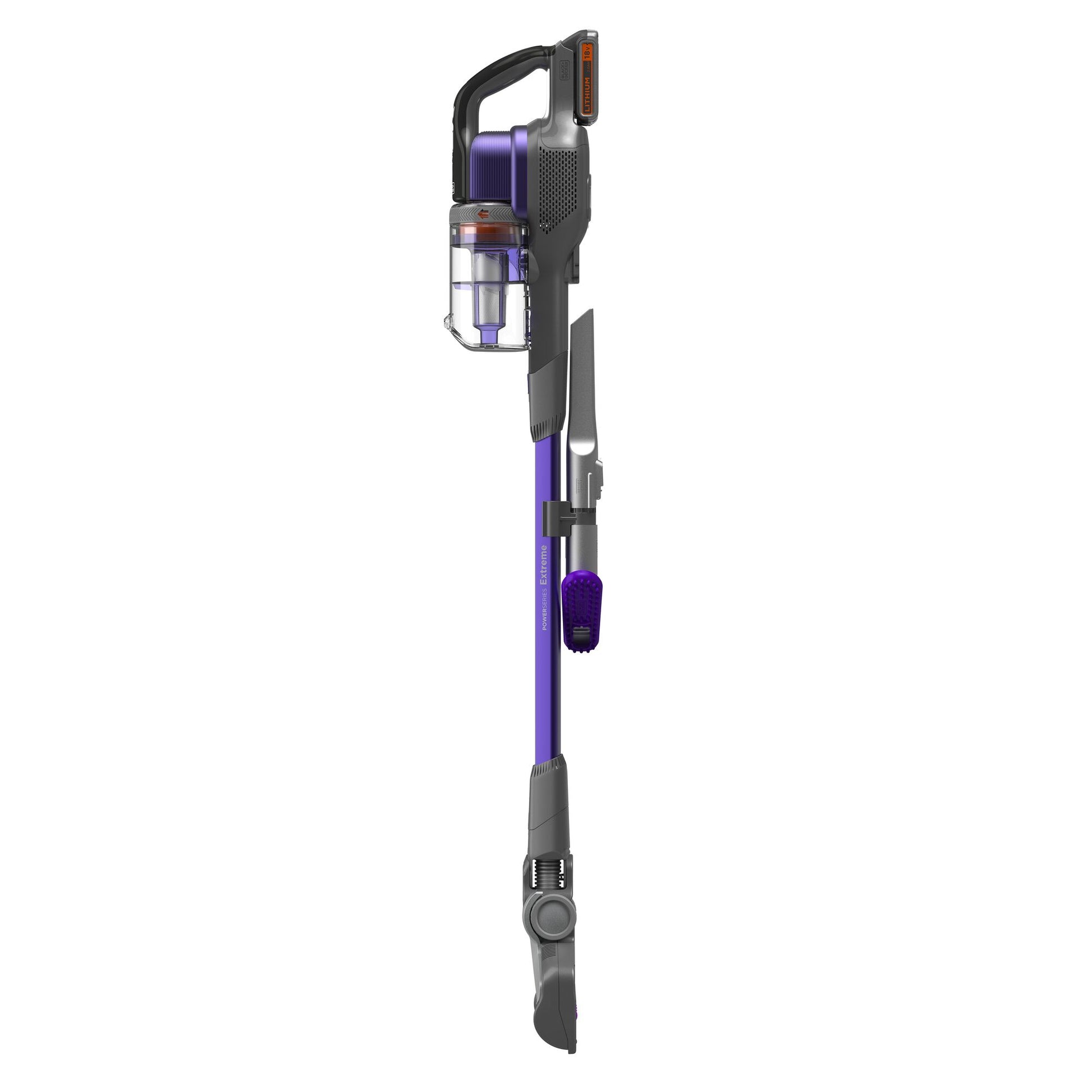 Black & Decker BLACK+DECKER Akku-Bodenstaubsauger Pet – 72 Wh, 0,7 l, Akkubetrieb, 3 Stufen