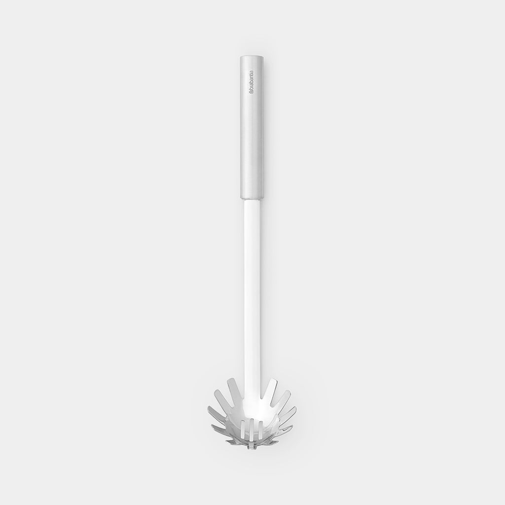 Brabantia Spaghettilöffel, 7,4 × 32,6 cm, Edelstahl, Silber