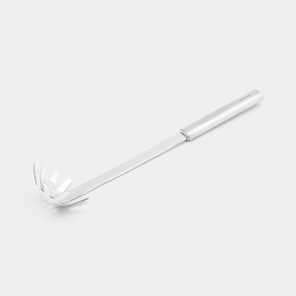 Brabantia Spaghettilöffel, 7,4 × 32,6 cm, Edelstahl, Silber