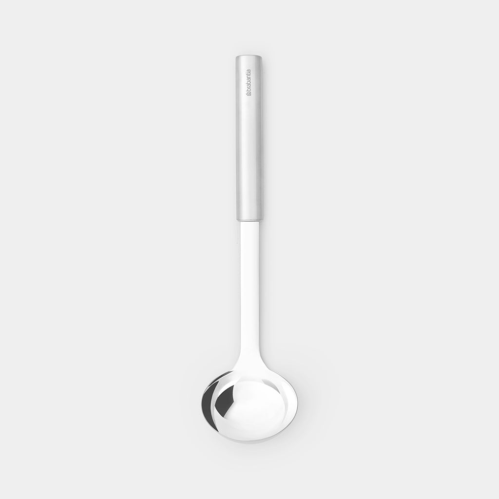 Brabantia Saucenlöffel 27,5 cm, Edelstahl, Silber