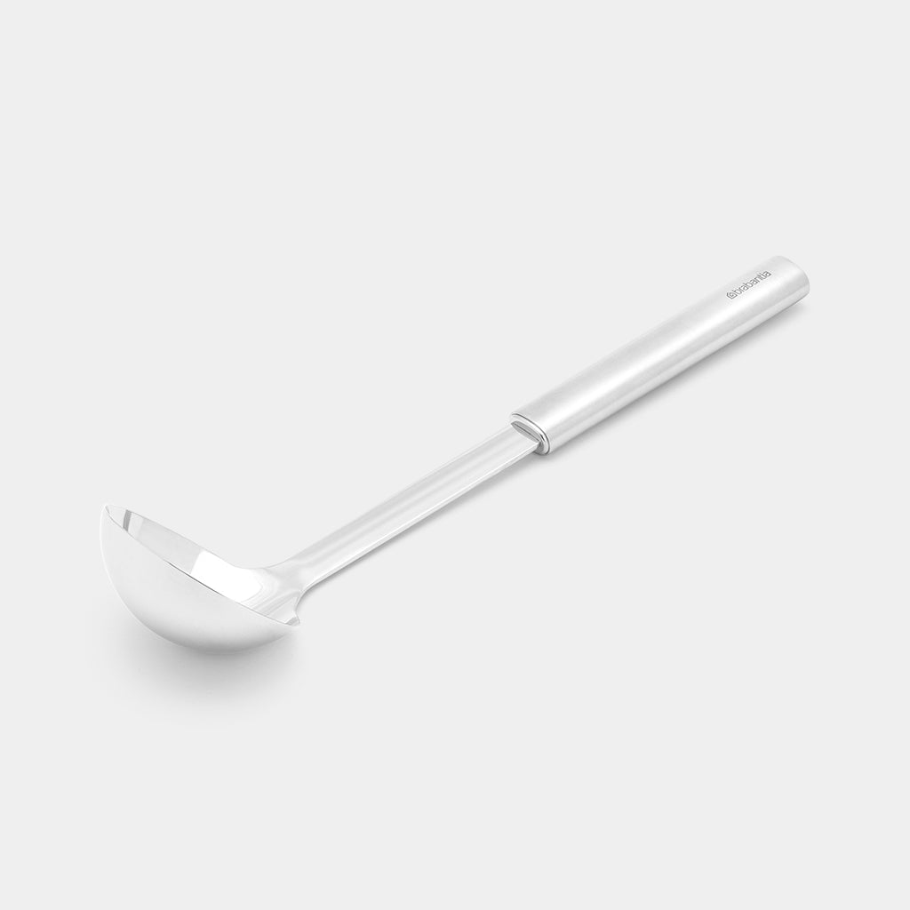 Brabantia Saucenlöffel 27,5 cm, Edelstahl, Silber