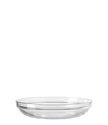 Montana Speiseteller – 24er Set, Ø 16,5 cm, Kalk-Natron-Glas, Transparent, spülmaschinenfest, mikrowellenfest