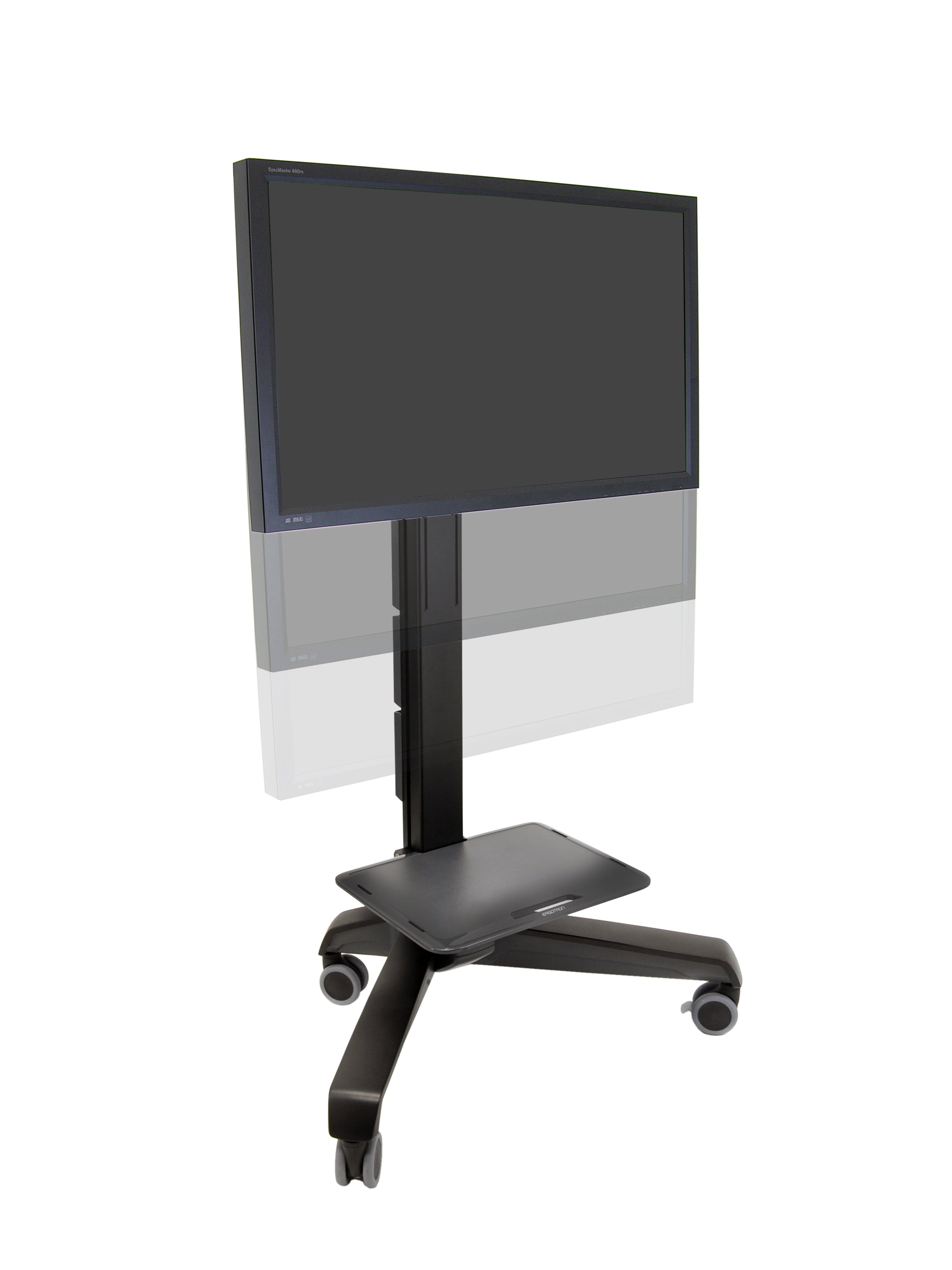 Ergotron Prospektständer Neoflex Mobile MediaCenter VHD – mit Rollen, schwarz
