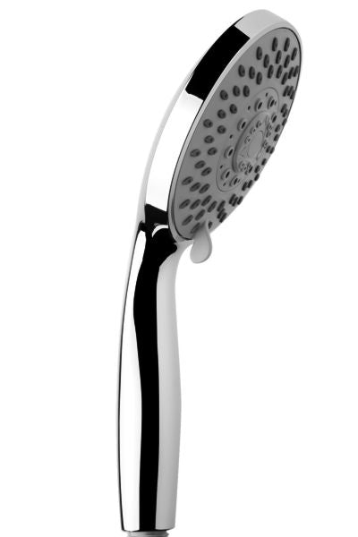 AquaClic Handbrause Variété-Pur – Ø12×26,5 cm, Edelstahl, Chrom
