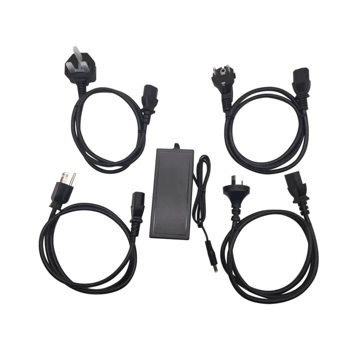 Tripp Lite N785-INT-PSCMM2 Medienkonverter SC zu RJ-45 – Gigabit, Multimode 1310 nm, 2 km, PoE+ (30 W) – Schwa