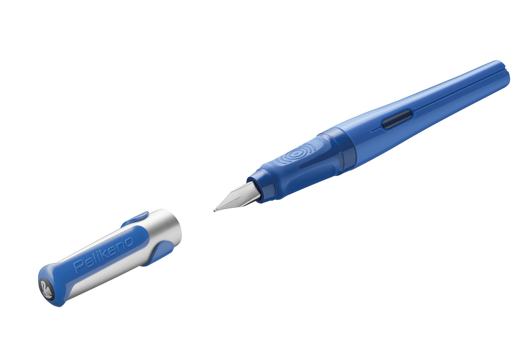 Pelikano – Federspitze L – für Linkshänder – Blau – Patronen