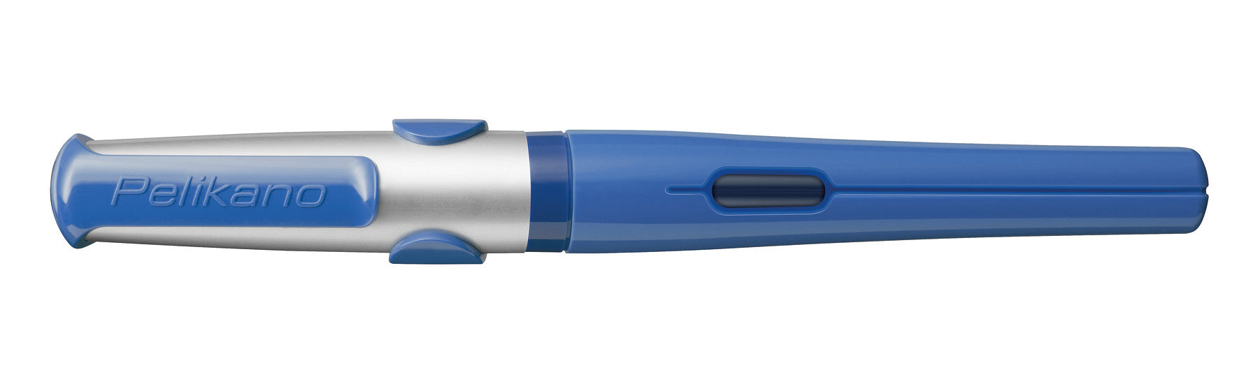 Pelikano – Federspitze F – für Rechtshänder – Blau – Patronen