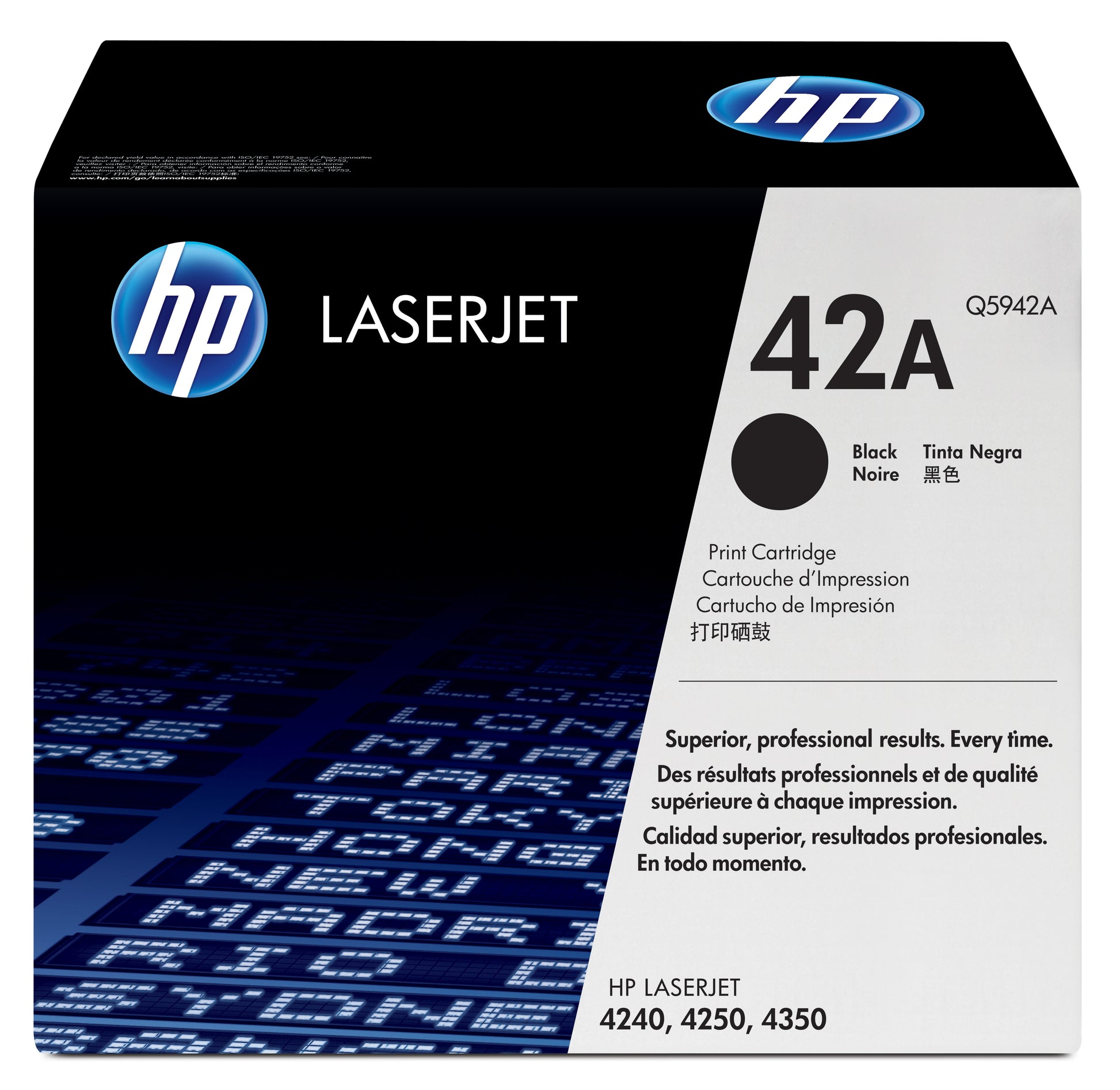HP Toner 42A – schwarz, 10000 Seiten
