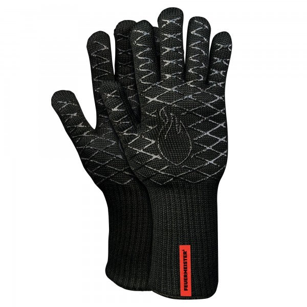 Feuermeister Arbeitshandschuhe, G3621 – Grösse 8 – Aramid, Schwarz, Hitzebeständig bis 500 °C