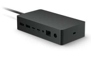 Microsoft Surface Dock 2 Dockingstation – für Microsoft Surface (Auswahl), USB-Port, Schwarz