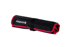 Parat Basic Roll-Up Case 8 Roll-Up Case 8 Fächer – mit Schultergurt, Rot, Nylon, B 410 × H 330 × T 50 mm