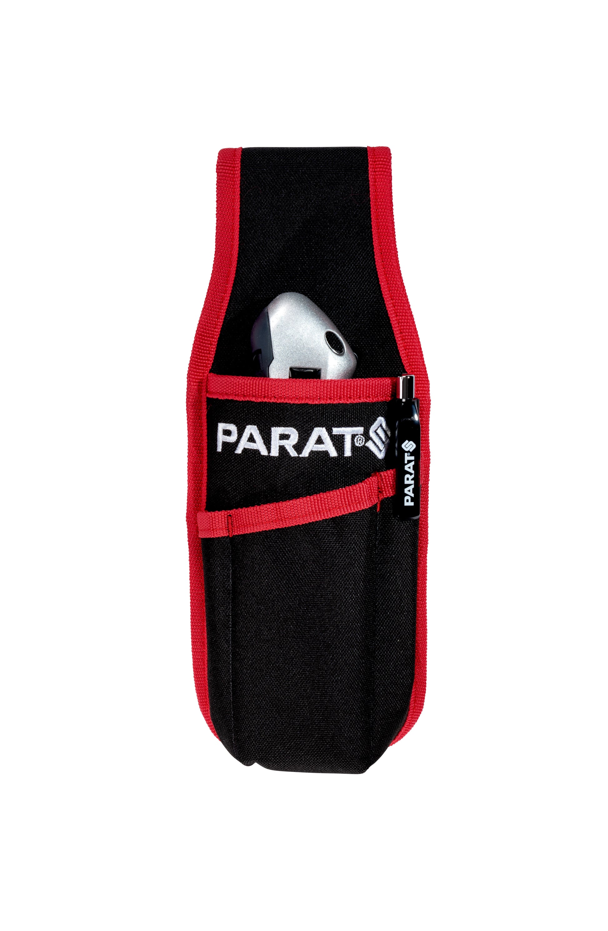 Parat Parablet Messerholster – 2 Fächer, Rot, Nylon, B 100 × H 260 × T 25 mm