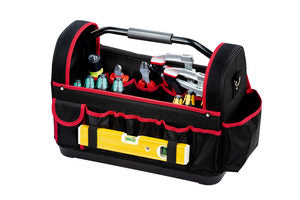 Parat Basic Tool Softbag L Werkzeugtasche – mit Tragegriff, Rot, Nylon, B 470 × H 350 × T 210 mm