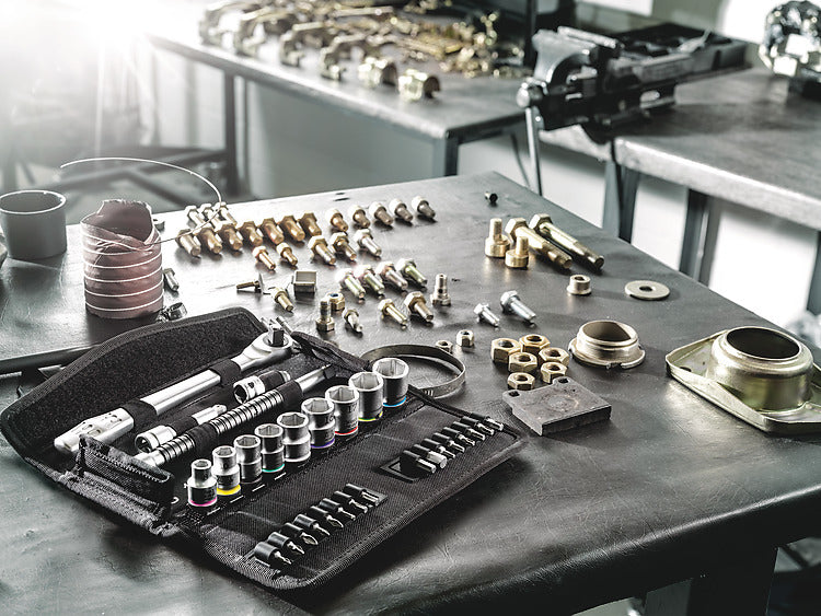 Wera Zyklop Metal Knarrensatz – Antrieb 3/8" – 8100 SB HF 1