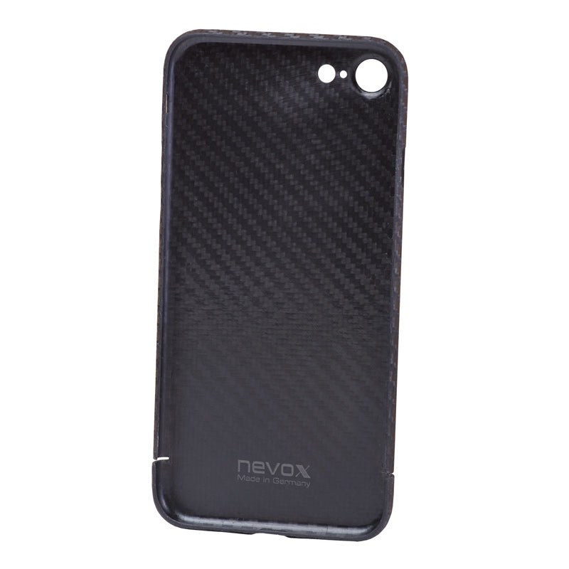 Nevox – Backcover – für Apple iPhone SE (2020) – schwarz – Aramidfasern – stossgeschützt