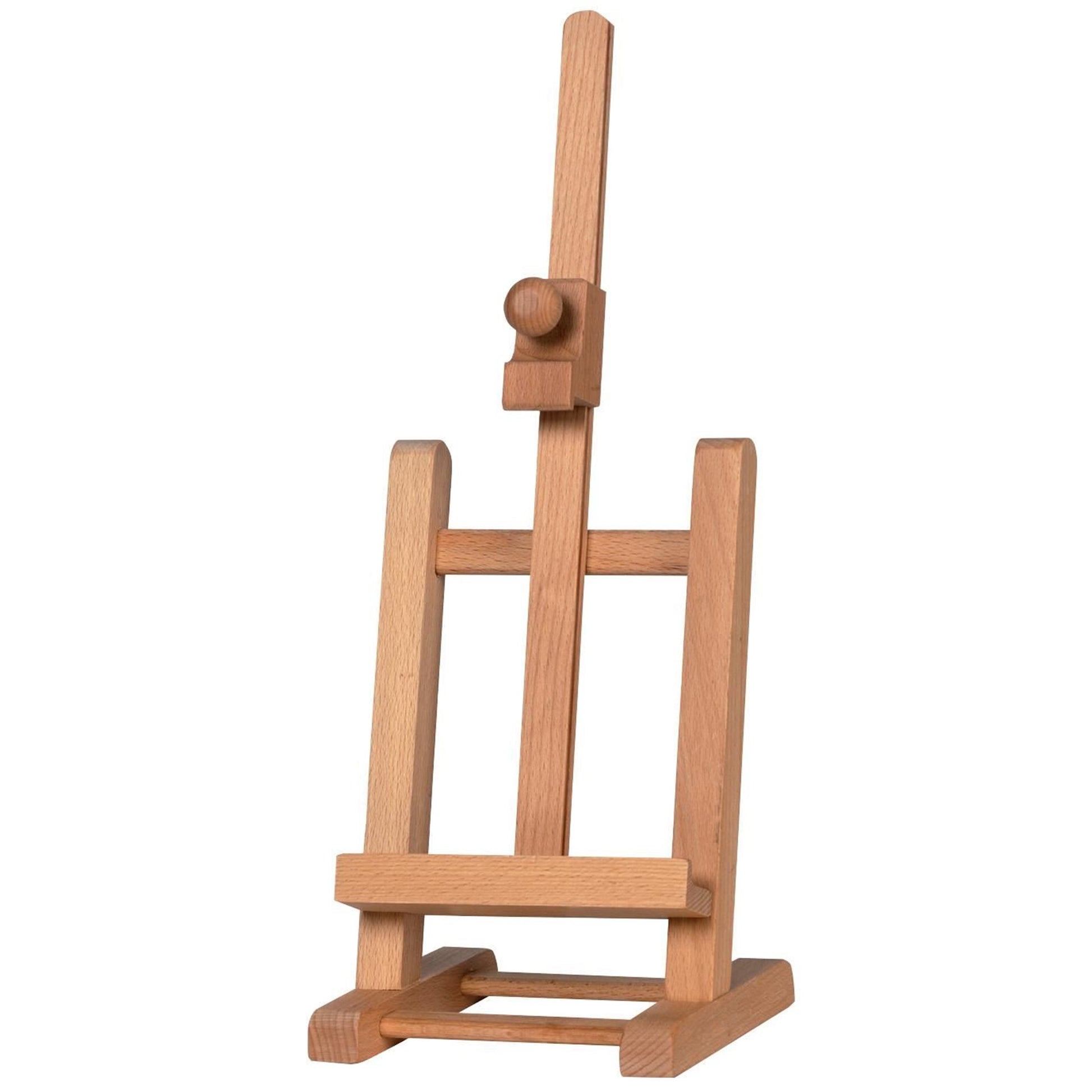 Talens Leda 9105010M – Tischstaffelei, Buchenholz, Grundfläche 145 × 150 mm, maximale Leinwandhöhe 310 mm