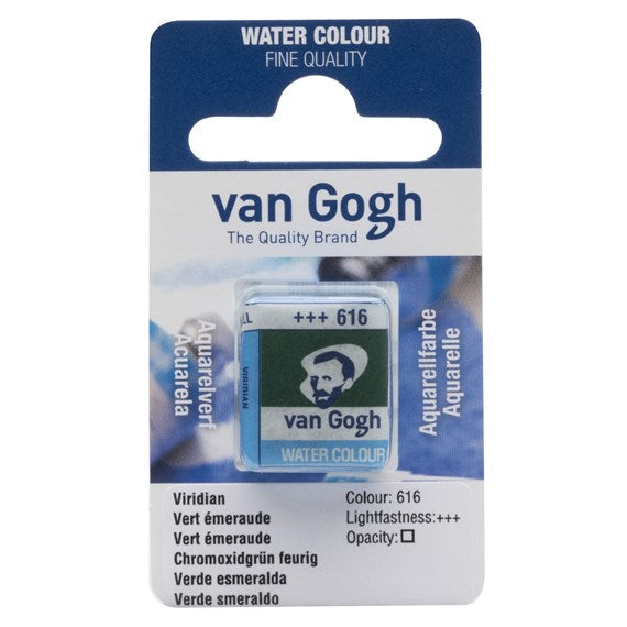 Van Gogh Aquarellfarben – feuriges Chromoxidgrün
