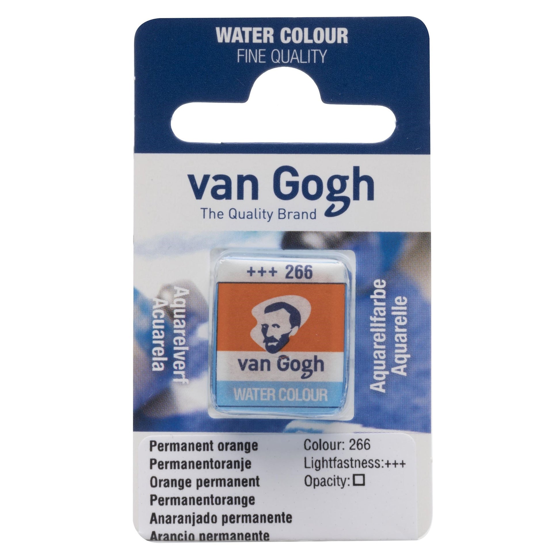 Van Gogh Aquarellfarben – Permanentorange