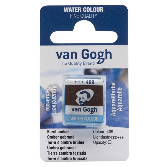 Van Gogh Aquarellfarben – Umbra Gebrannt