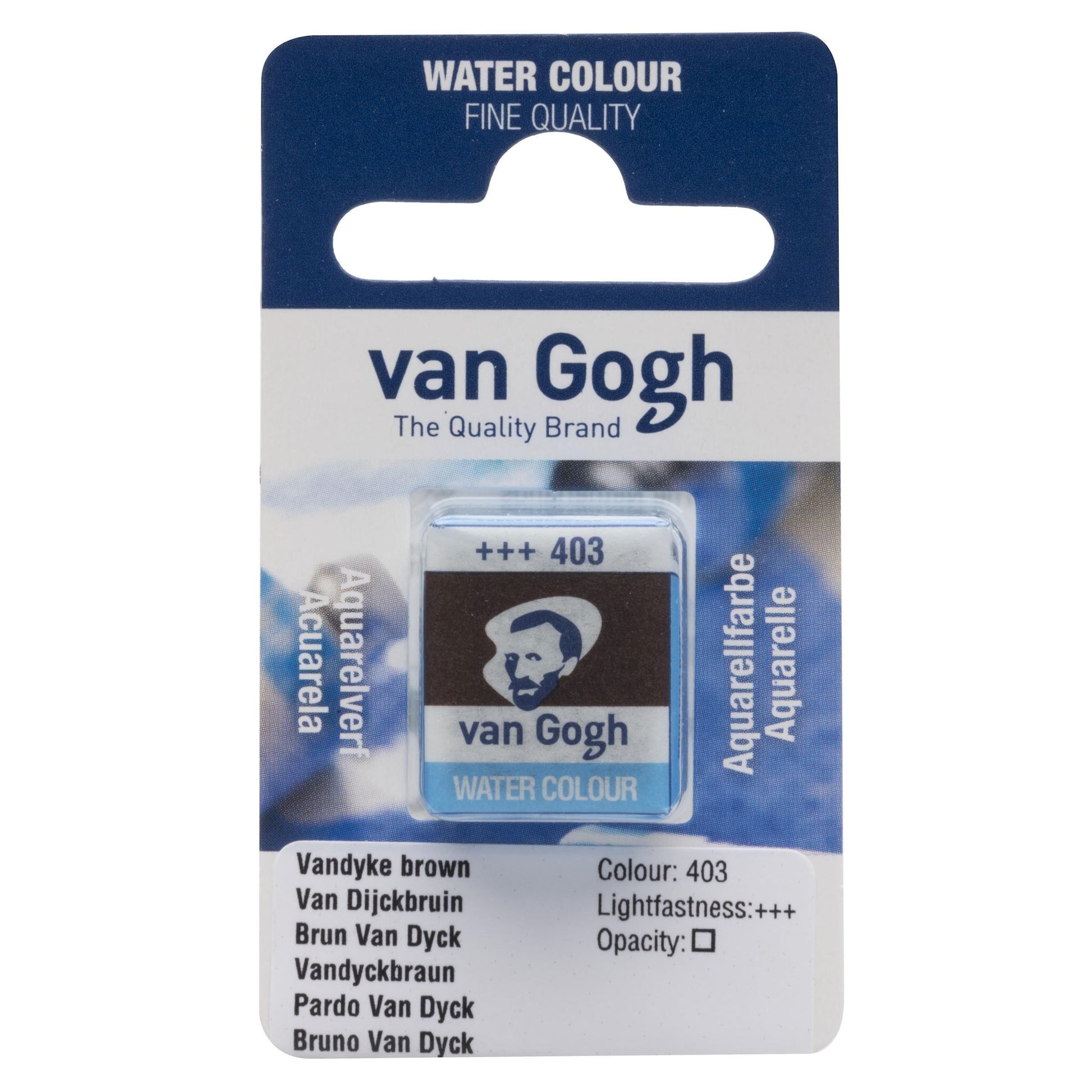 Van Gogh Aquarellfarbe – Vandyckbraun