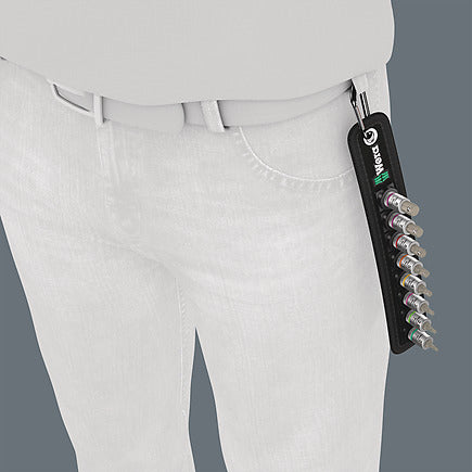 Wera Zyklop – Stecknuss-Satz 1/4", 3–8 mm, 8-teilig, Box