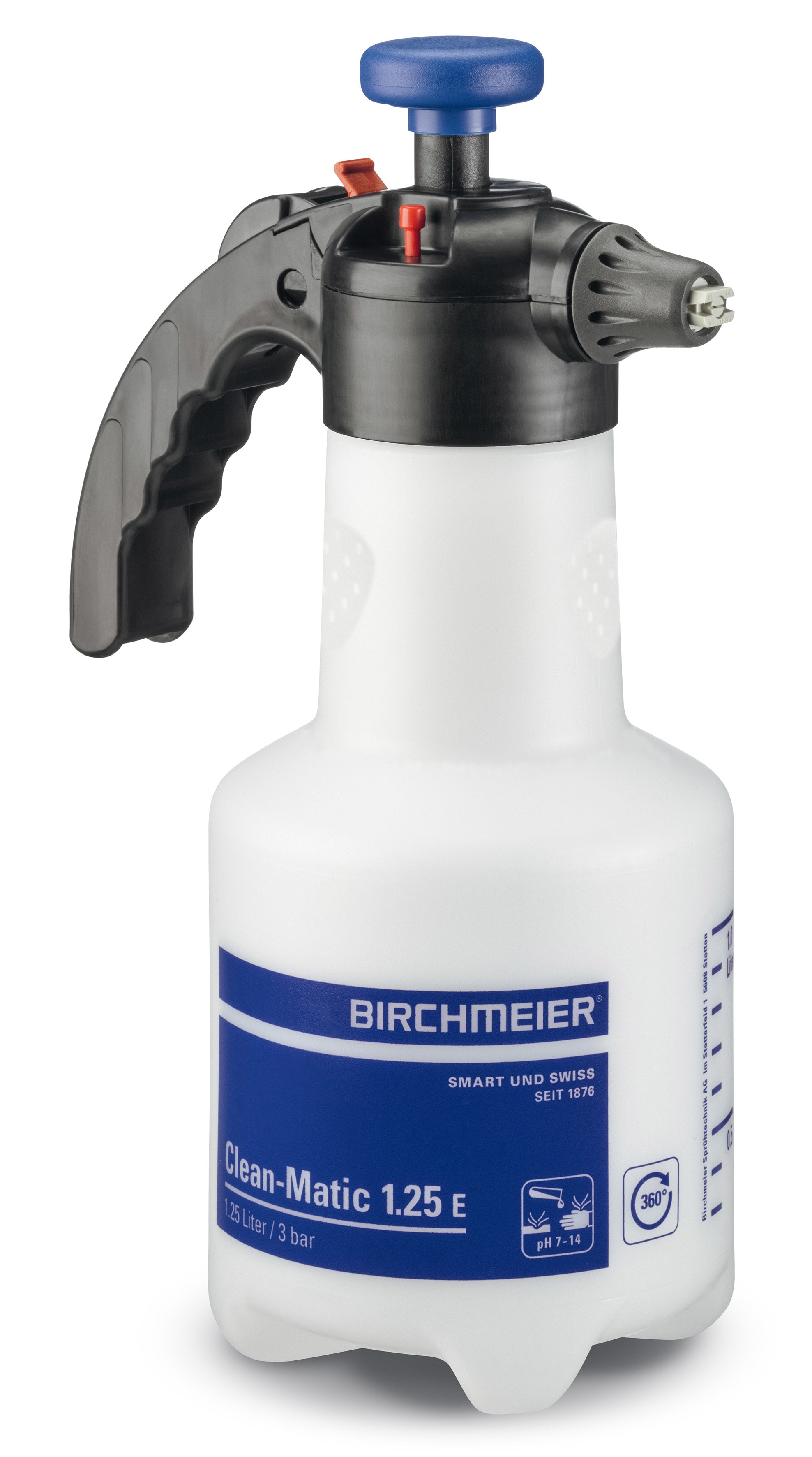 Birchmeier Handsprühgerät Clean-Matic 1.25E, Flachstrahldüse