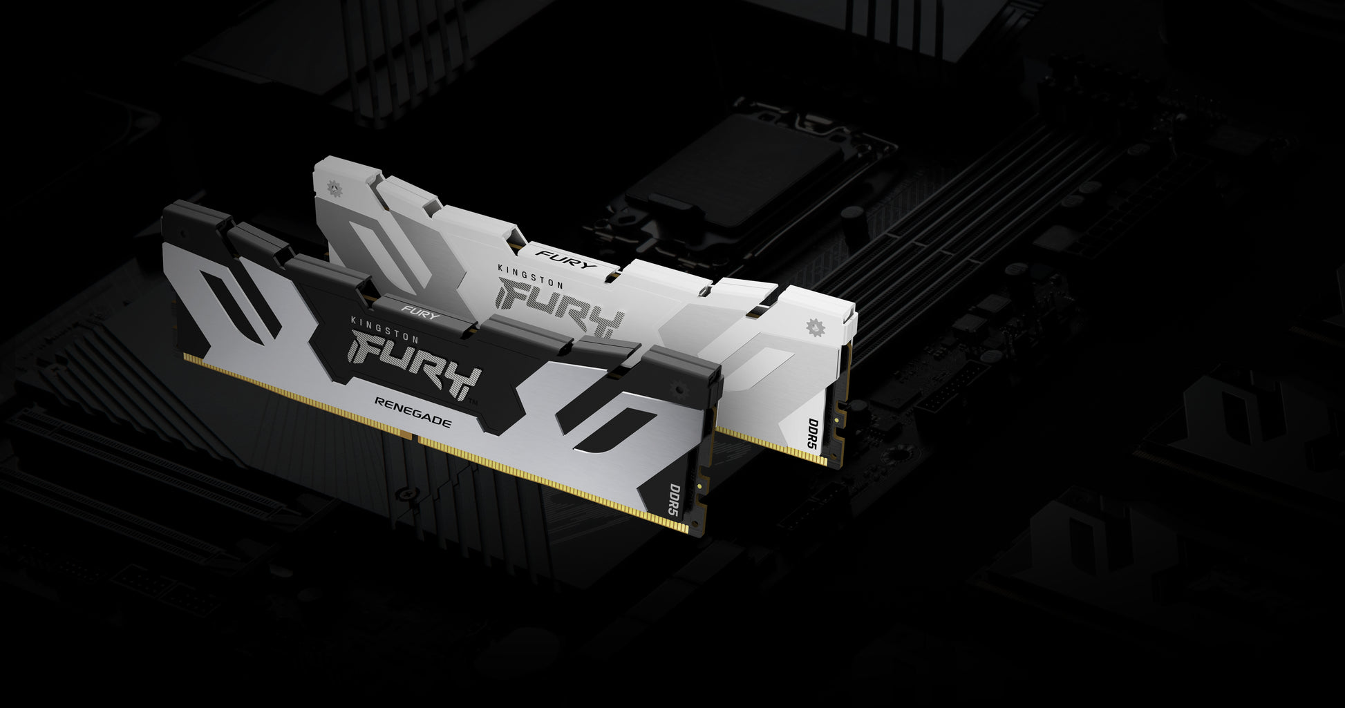 Kingston Technology Kingston FURY Renegade – 32GB DDR5-6400 CL32 288-poliger DIMM, XMP 3.0, Weiss