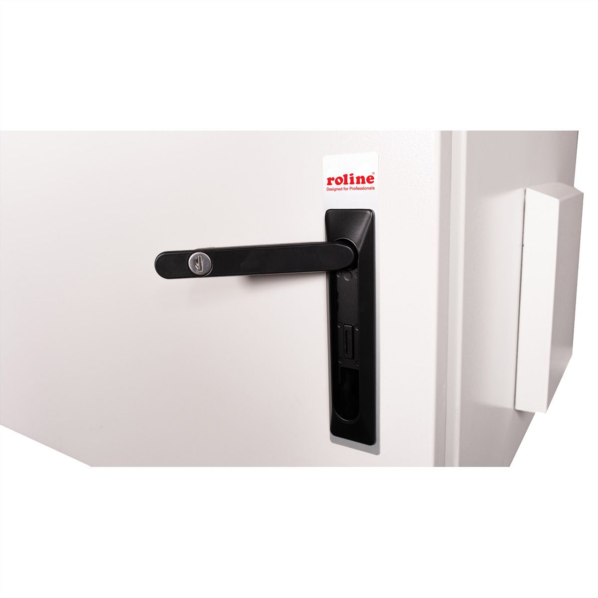 ROLINE Pro – 19" Wandverteiler 7U, IP55, abschliessbar, 600 × 600 × 510 mm, lichtgrau, Stahl