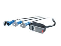 APC PDM1332IEC-3P-2 PDU 3-polig 32 A – IEC 309×3, Eingang 400 V/50 Hz – schwarz