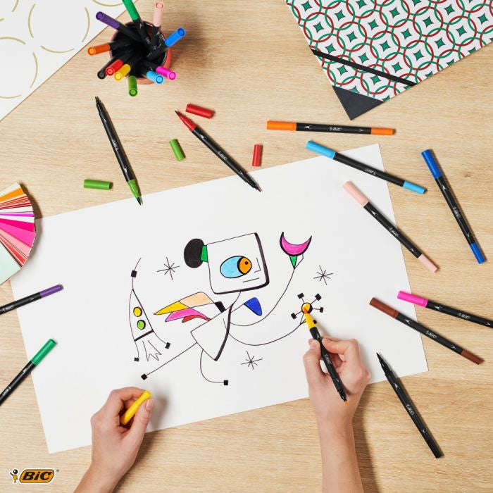 BIC Filzstifte, 6 Farben