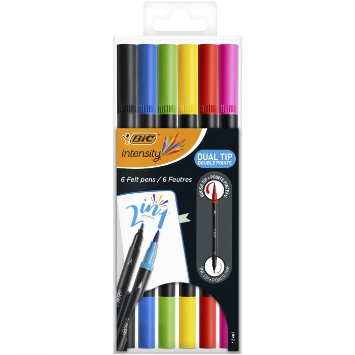 BIC Filzstifte, 6 Farben