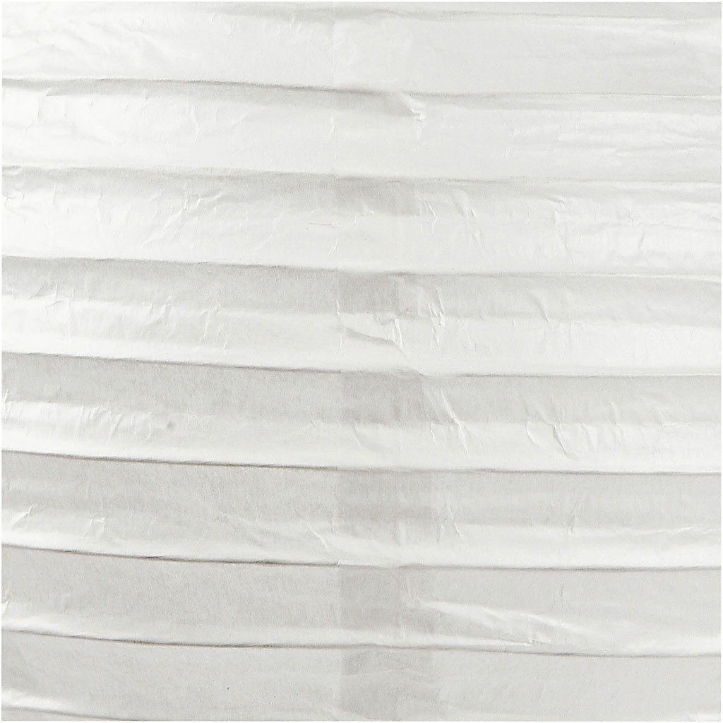 Creativ Company Papierlampion – Ø 20 cm – Papier, weiss