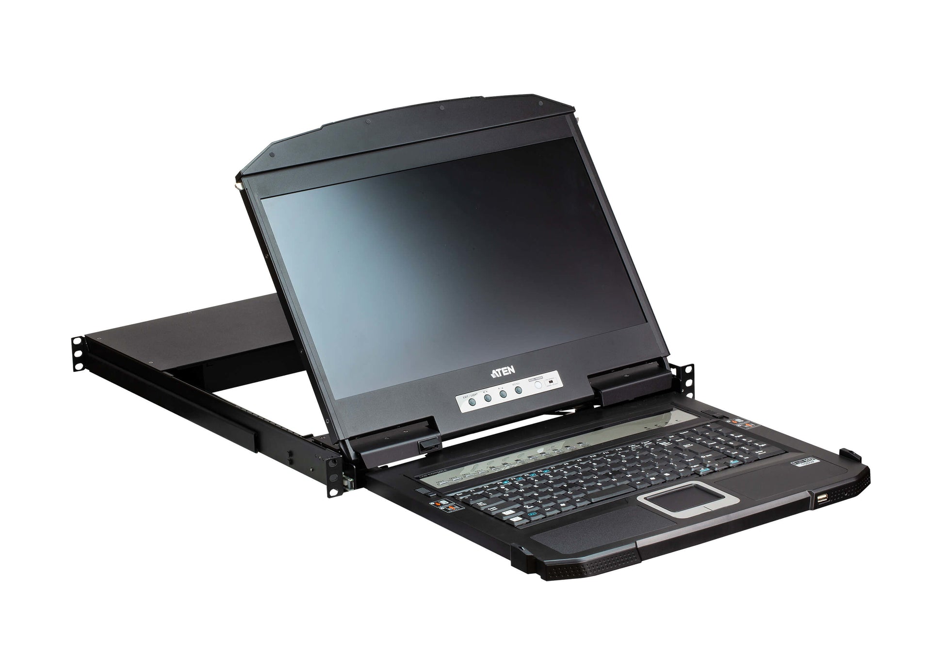 ATEN CL3884NW – KVM-Konsole (1U) – 18,5", 1920 × 1200, HDMI, USB