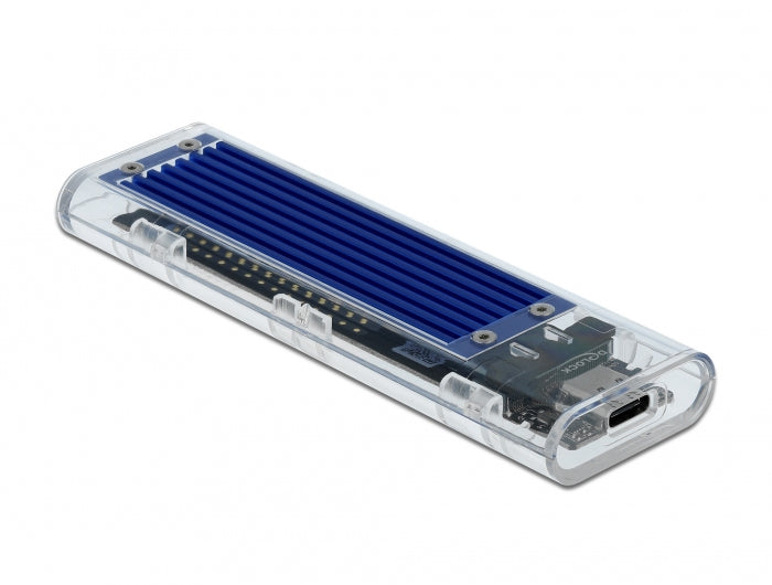 DeLOCK M.2 NVMe SSD-Gehäuse – 1-Bay – für M.2 (NVMe, Key-M)