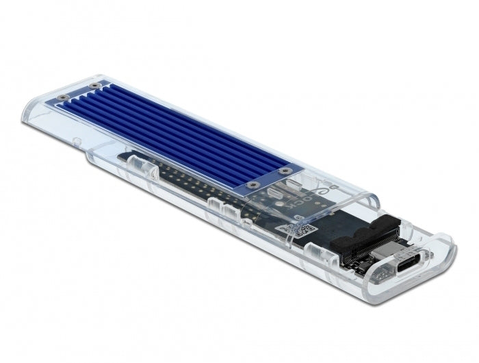 DeLOCK M.2 NVMe SSD-Gehäuse – 1-Bay – für M.2 (NVMe, Key-M)