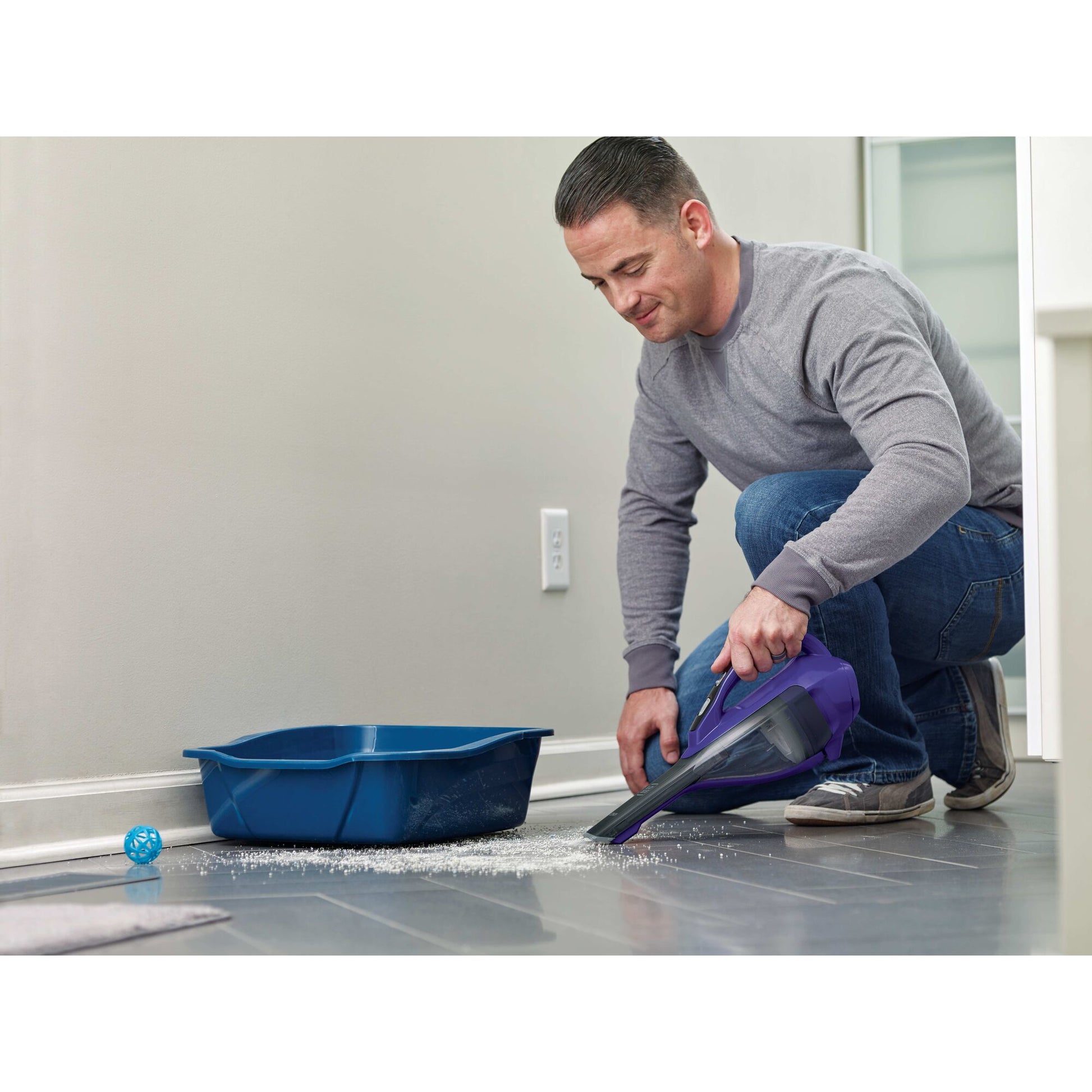 Black & Decker Dustbuster Pet DVA325JP07-QW – Beutellos, Violett