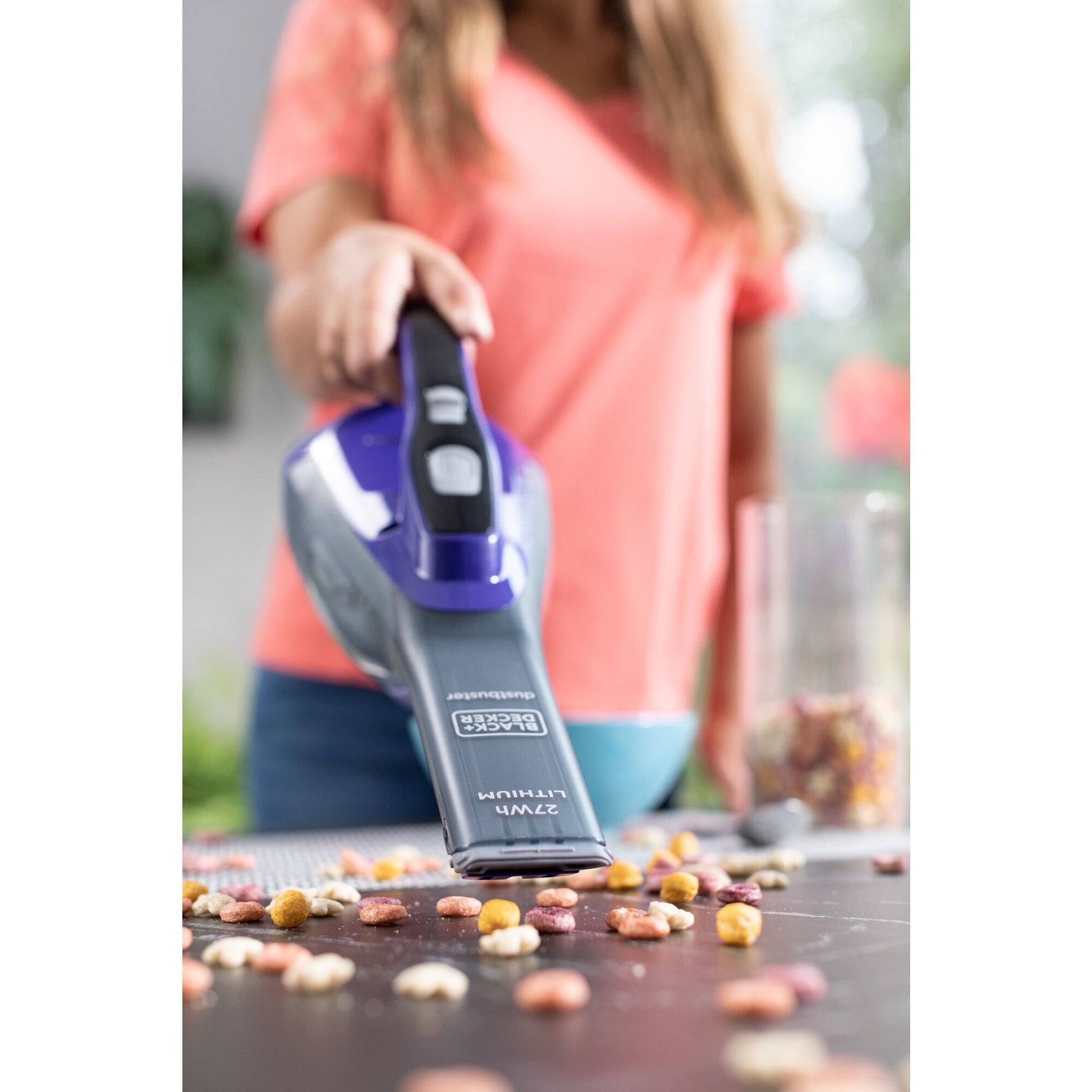 Black & Decker Dustbuster Pet DVA325JP07-QW – Beutellos, Violett