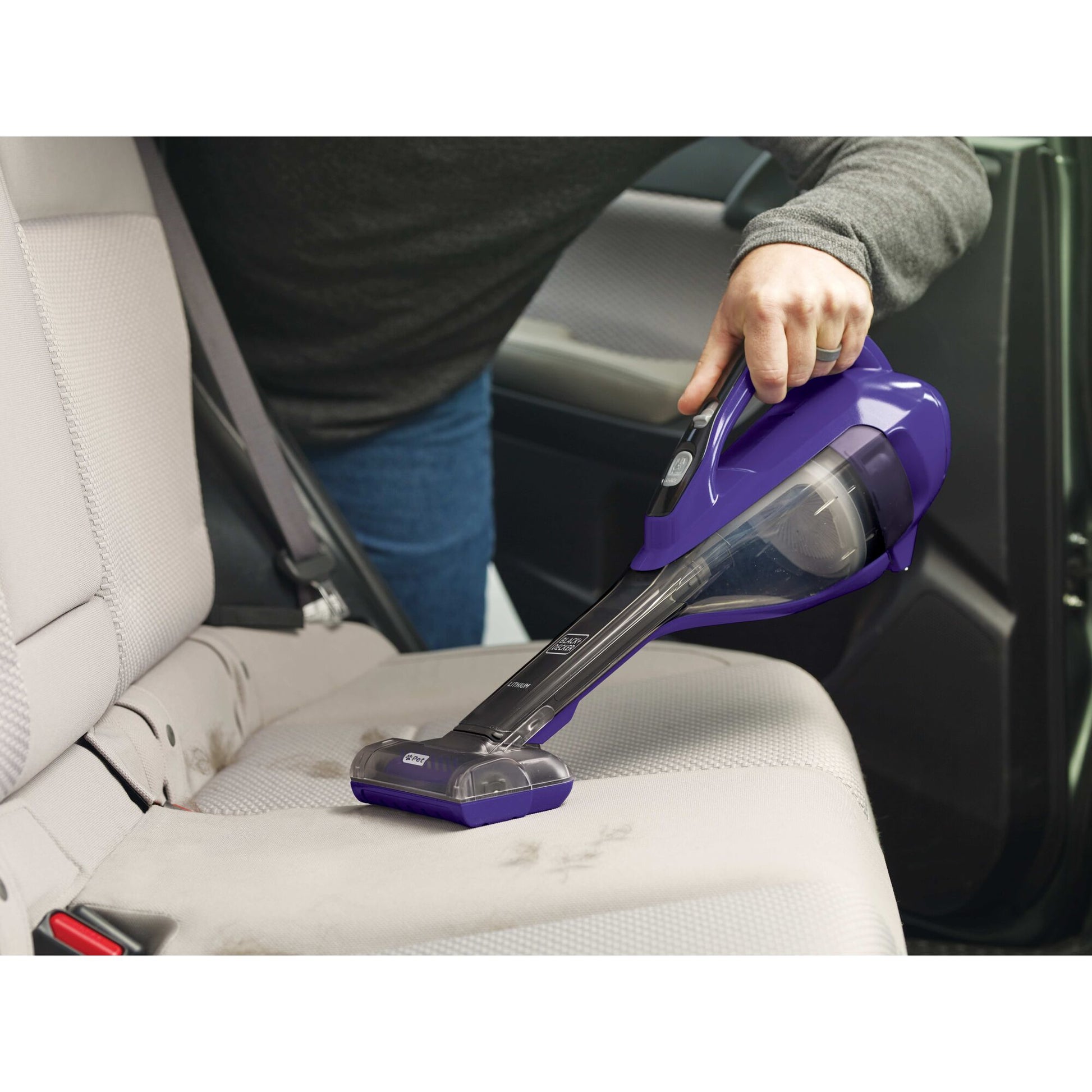 Black & Decker Dustbuster Pet DVA325JP07-QW – Beutellos, Violett