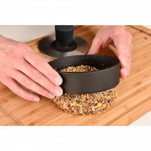 WMF Burgerpresse – Ø 12,5 cm – Edelstahl, PP – spülmaschinenfest