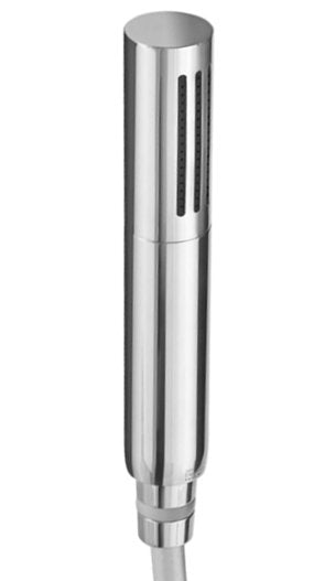 AquaClic Handbrause Elégance 600632 – 21×3 cm, Edelstahl, 2 Strahlarten, Silber