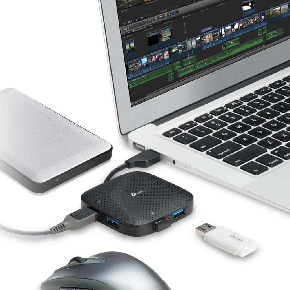 TP-Link UH400 USB-Hub – 4× USB-A