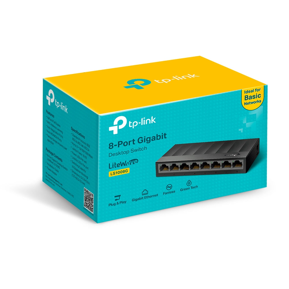 TP-Link LS1008G – Switch – 8×GbE