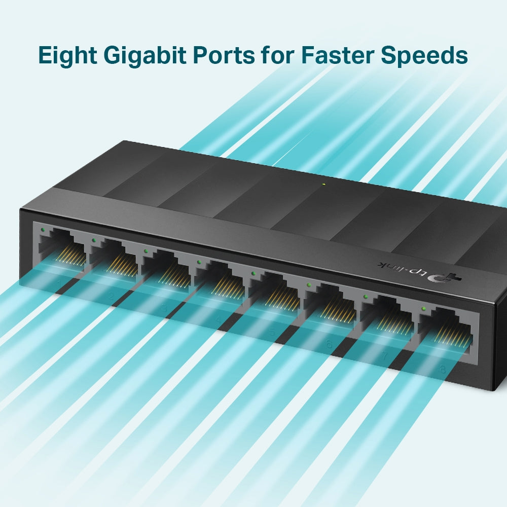 TP-Link LS1008G – Switch – 8×GbE