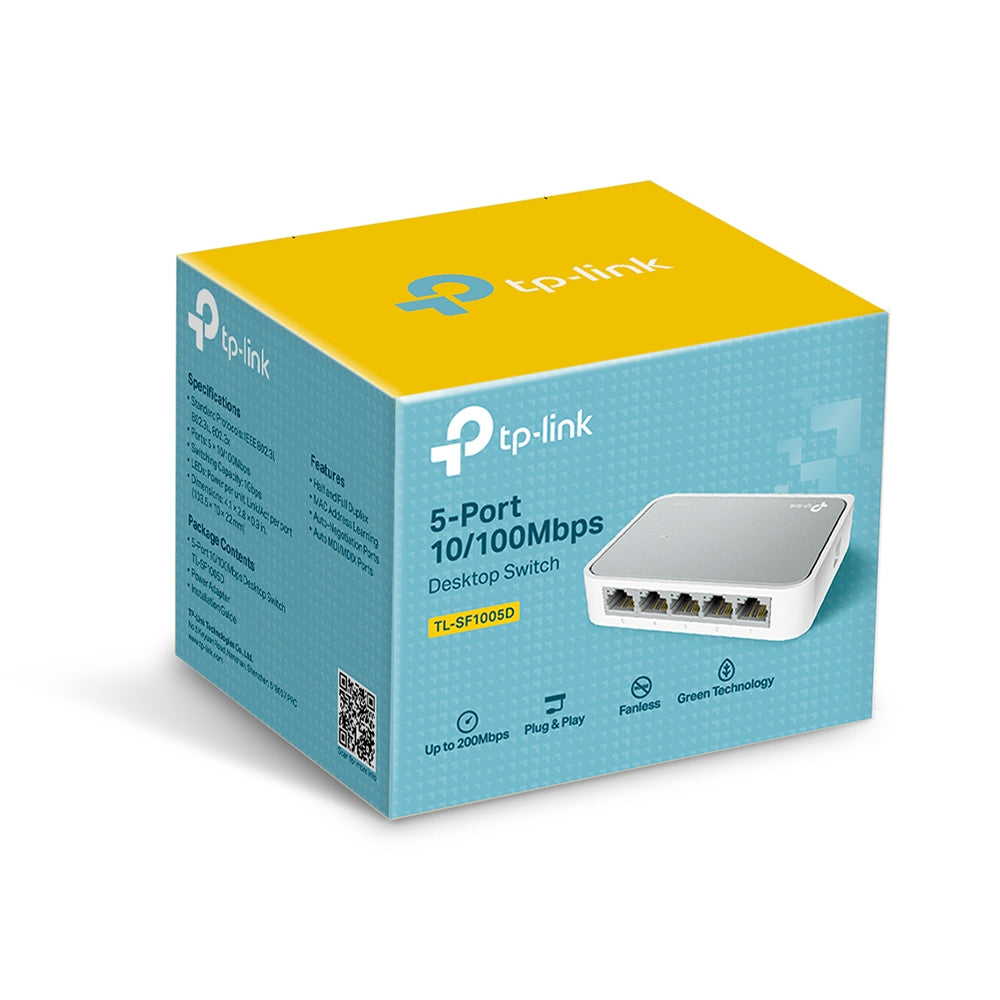 TP-Link TL-SF1005D – Switch – 5×Fast Ethernet (10/100)