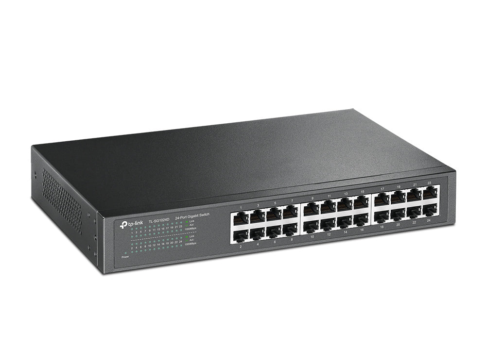 TP-Link TL-SG1024D – Unmanaged Switch – 24× 1G, Desktop